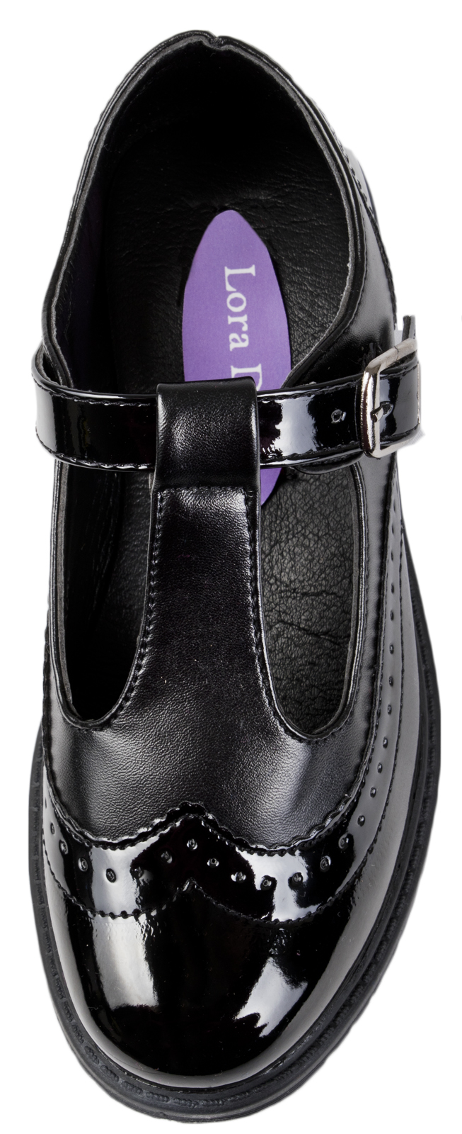 Kids Girls Chunky Block Heel Platforms School Shoes Strong Souls Smart